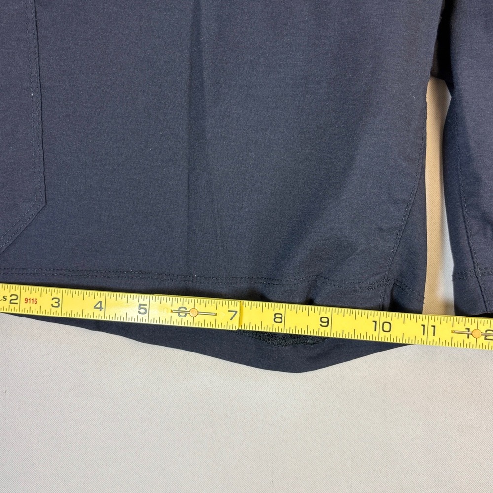 Duluth Trading Co Cargo Shorts Womens 18 Navy Dry on the Fly Hiking Outdoor Work - Picture 6 of 9